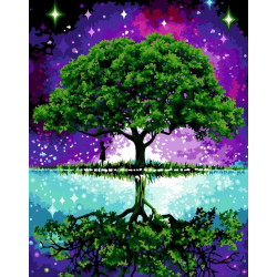 Malen-nach-Zahlen-Set „Baum des Lebens“ 40x50 cm R069
